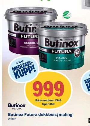 Butinox Futura dekkbeis/maling