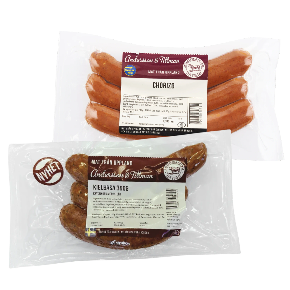 Erbjudanden på Kielbasa & Chorizo (Andersson & Tillman) från ICA Kvantum för 45 kr