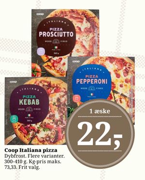 Coop Italiana pizza