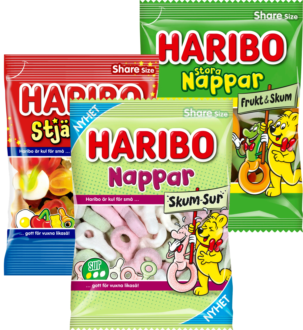 Erbjudanden på Godispåse (Haribo) från ICA Maxi Stormarknad för 38 kr