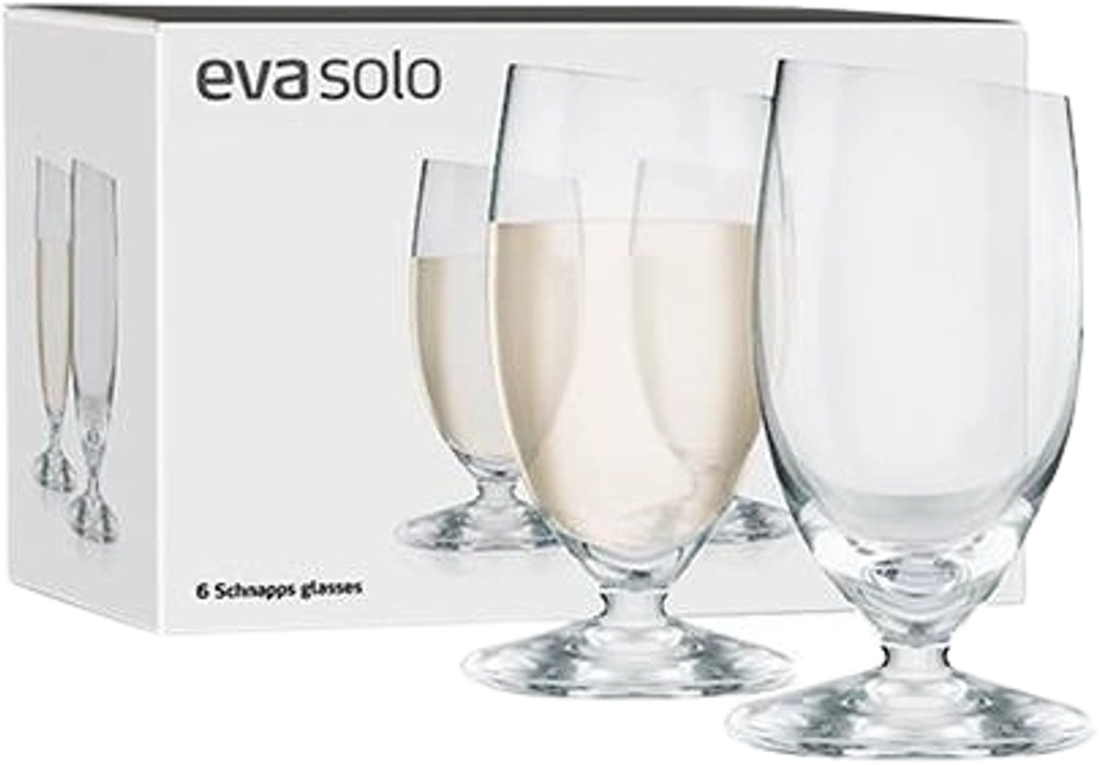 Tilbud på Eva Solo snapseglas 6 stk. 4 cl fra Kop & Kande til 329,95 kr.