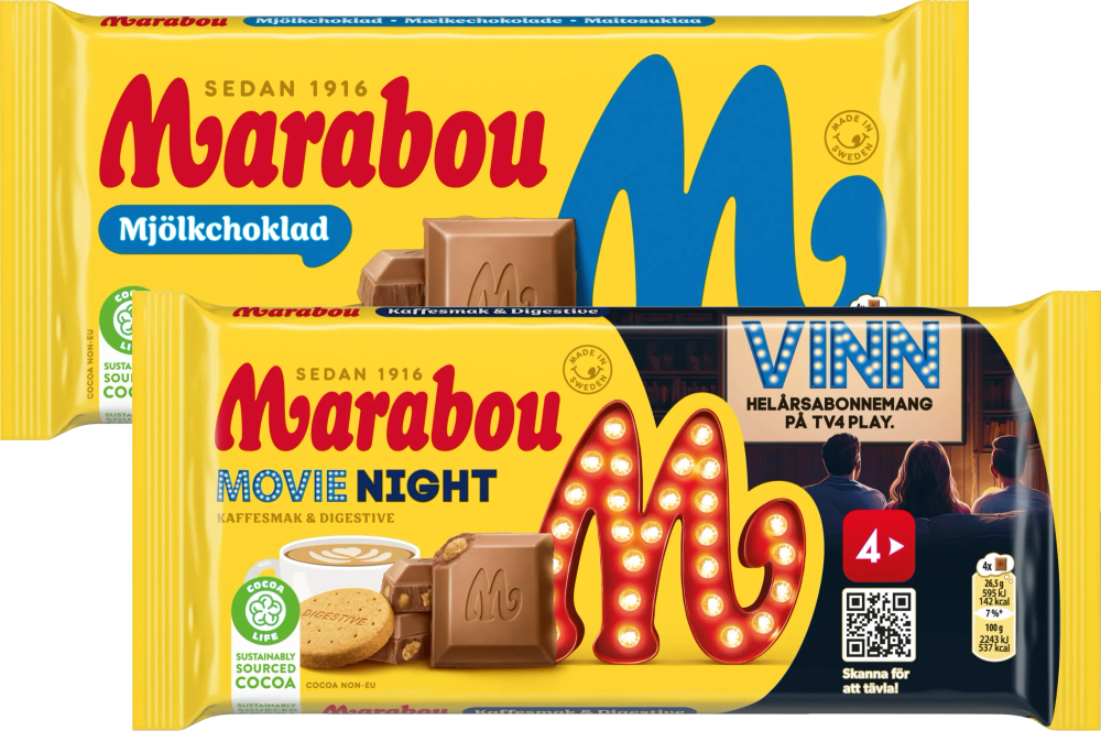 Erbjudanden på Chokladkaka (Marabou) från ICA Maxi Stormarknad för 48 kr