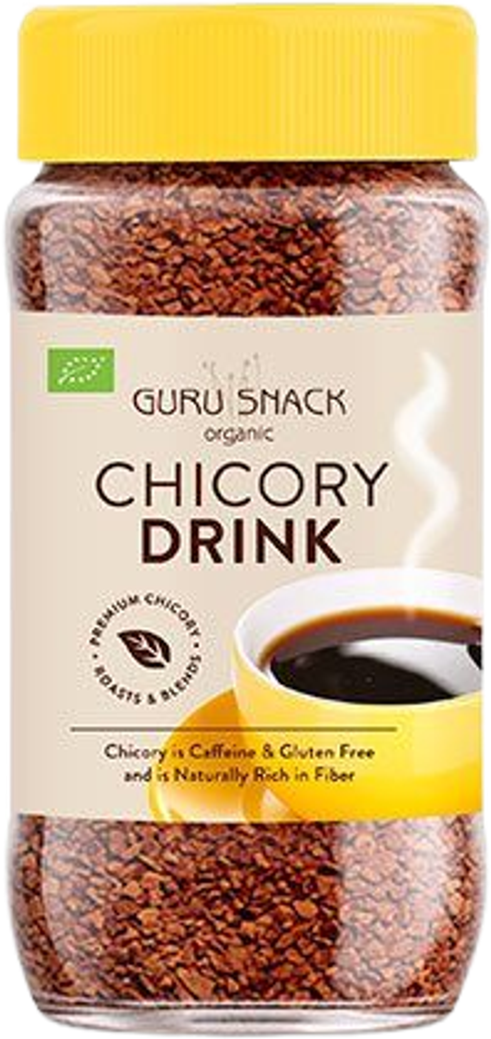 Tilbud på Instant Cikorie drik kaffeerstatning Øko (Guru Snack) fra Helsam til 52 kr.