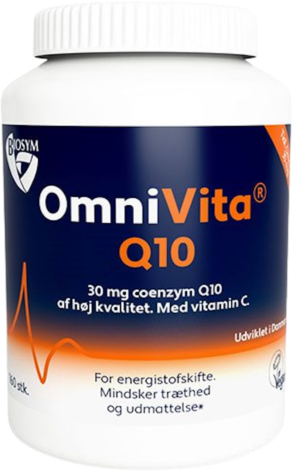 Tilbud på OmniVita Q10 (Biosym) fra Helsam til 205 kr.