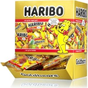 Haribo Mini Poser 10g med Goldbears vingummibamser