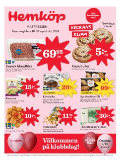 Hemköp Stockholm Matpressen