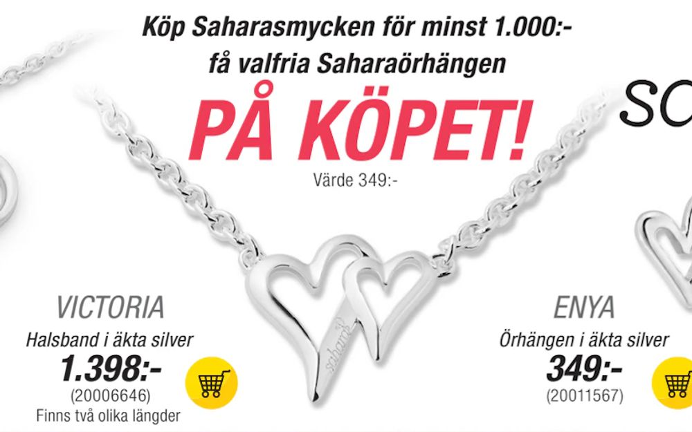 Erbjudanden på Halsband i äkta silver från Guldfynd för 1 398 kr