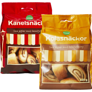 Kanel-/kolasnäckor (Coop)