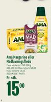 Ama Margarine eller Madlavningsfløde