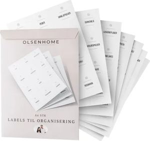 OlsenHome - Labels til organisering