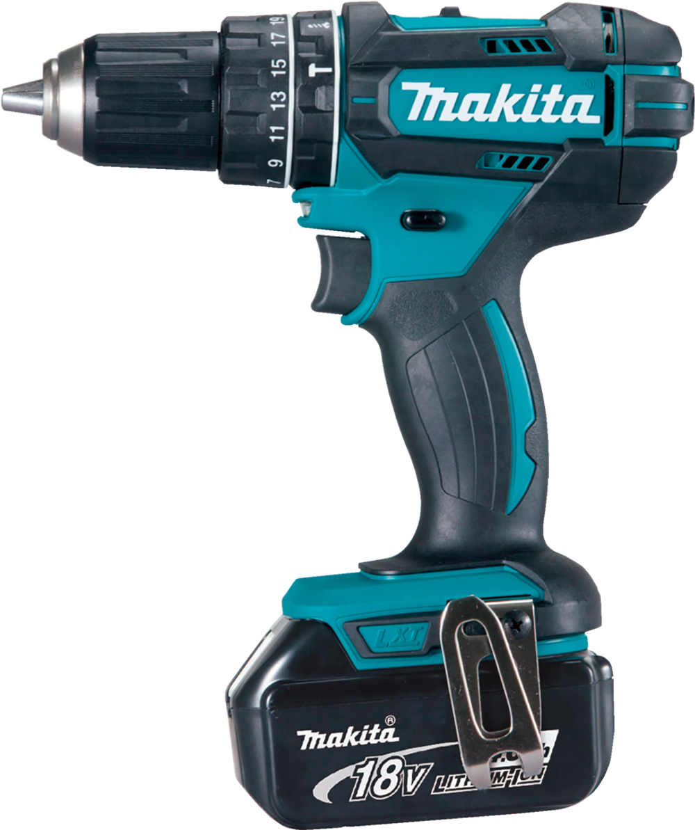 Tilbud på 18 V Slagboremaskine - DHP482SF2J (Makita) fra Bygma til 1.995 kr.