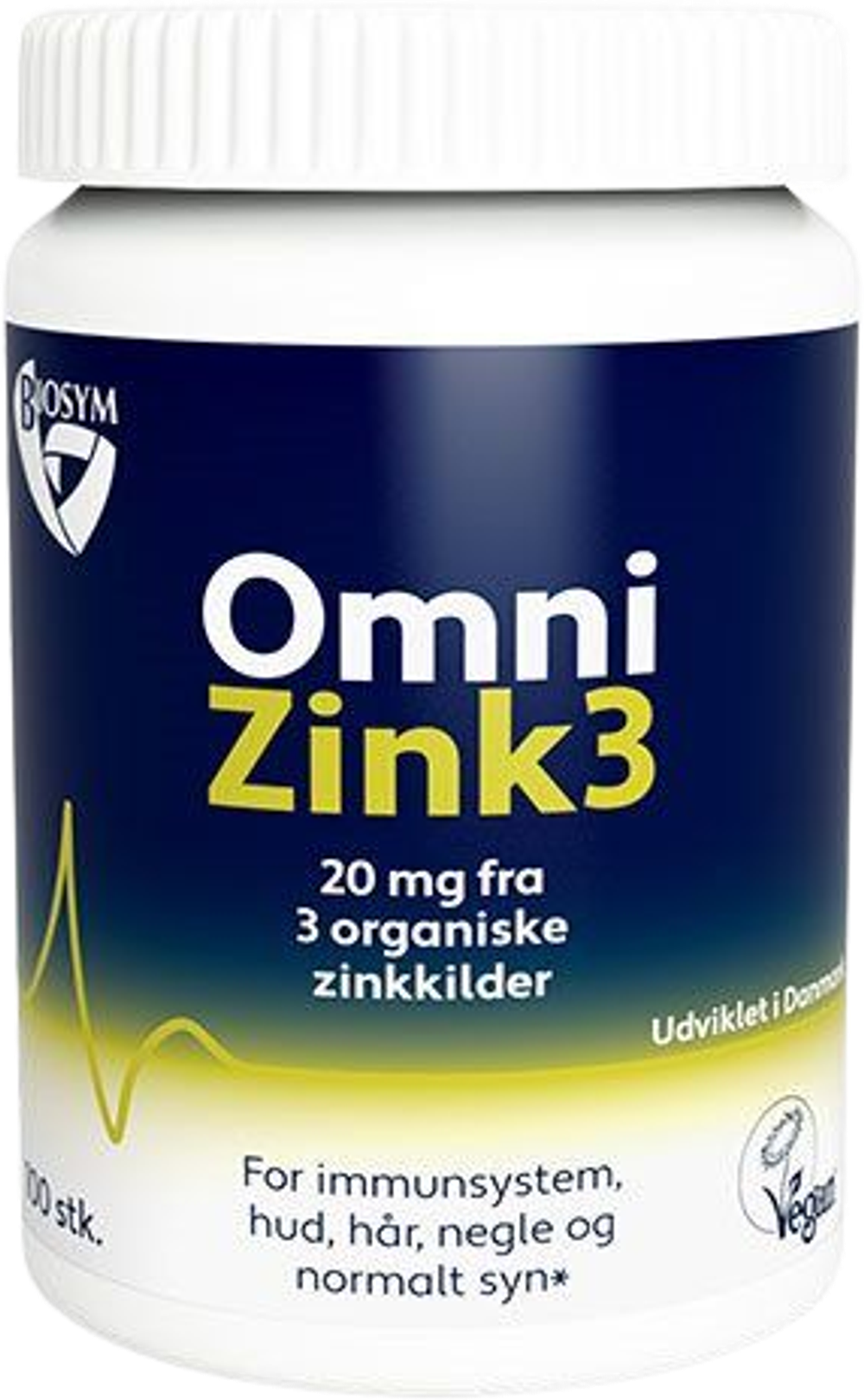 Tilbud på OmniZink3 (Biosym) fra Helsam til 76 kr.