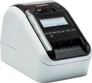 Brother QL-820NWBcVM - Etiketprinter - to-farvet (monokrom) - direkte termisk - Rulle (6,2 cm) - 300 x 600 dpi - op til 110 etiketter/min. - USB 2.0,