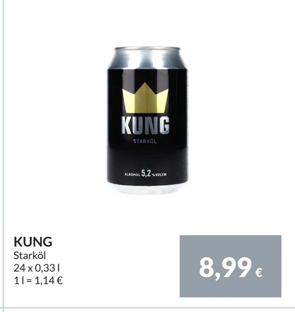 Erbjudanden på KUNG från Nielsen Scan-Shop för 8,99 €