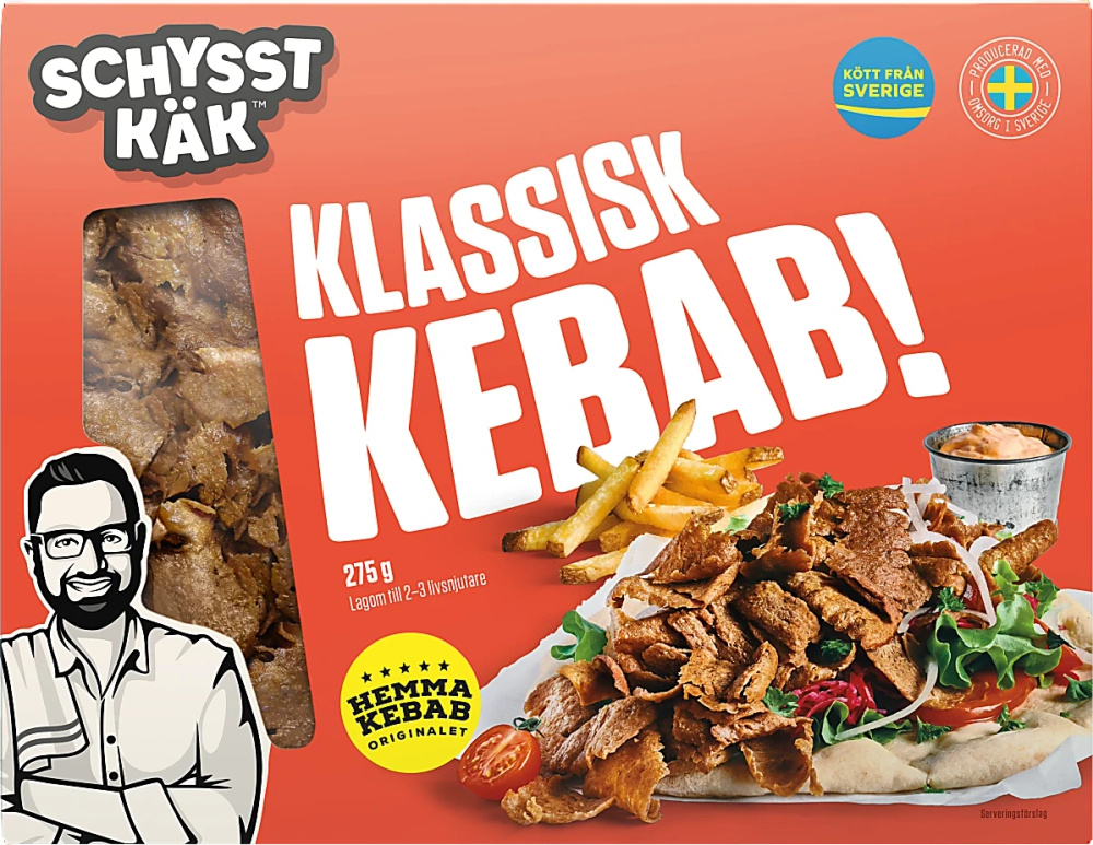 Erbjudanden på Klassisk Kebab (Schysst Käk) från Coop X:-TRA för 39,90 kr