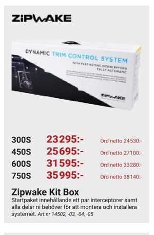 Zipwake Kit Box