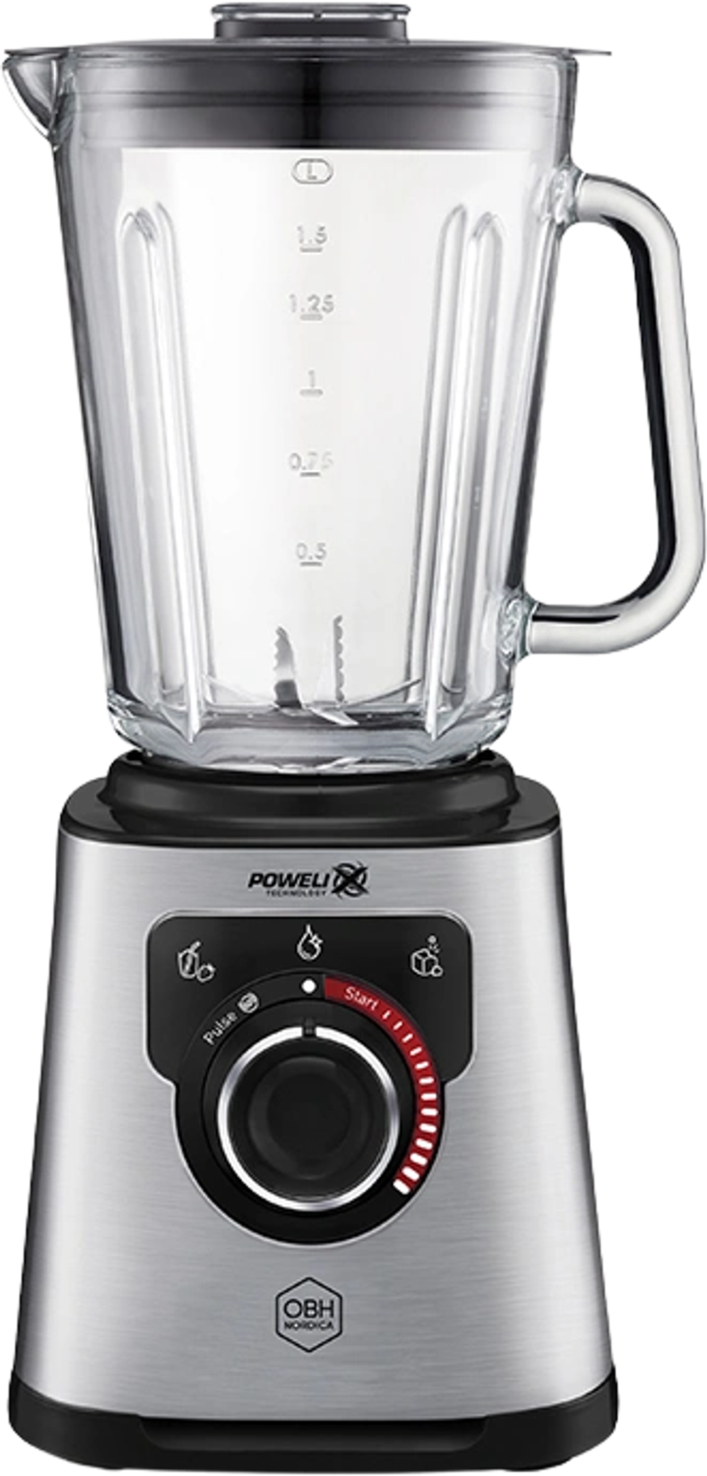 Tilbud på OBH Nordica blender Perfect Mix+ Classic 1,5 liter 1200 W fra Kop & Kande til 899,95 kr.