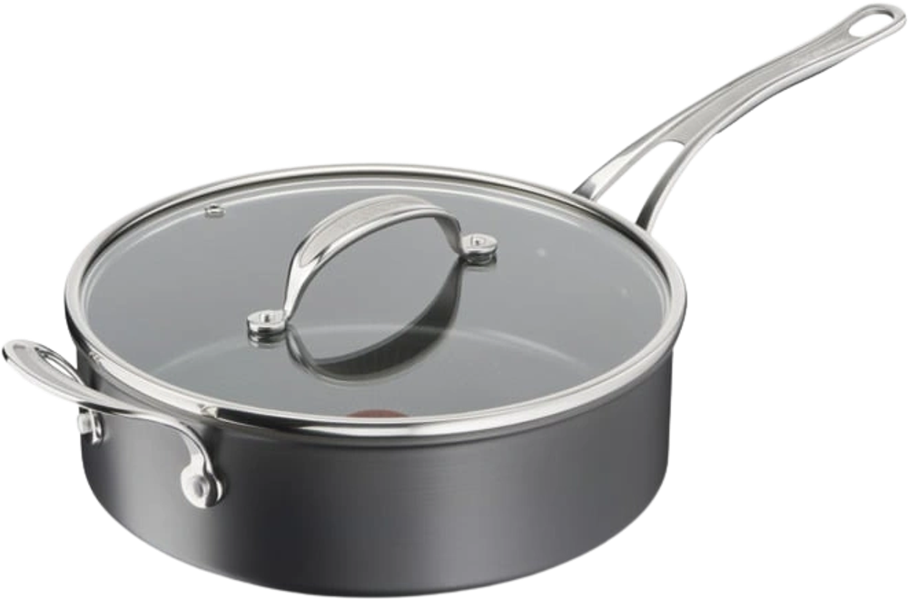 Tilbud på Tefal Jamie Oliver Cook's Classic sautepande sort 26 cm med låg fra Kop & Kande til 699,95 kr.