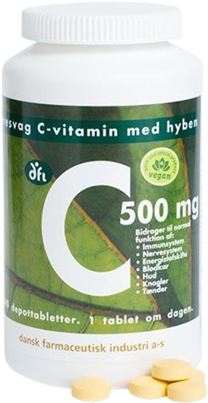 C 500 m. hyben (Grønne dfi vitaminer)