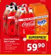 Coca Cola/Fanta läsk 4-pack