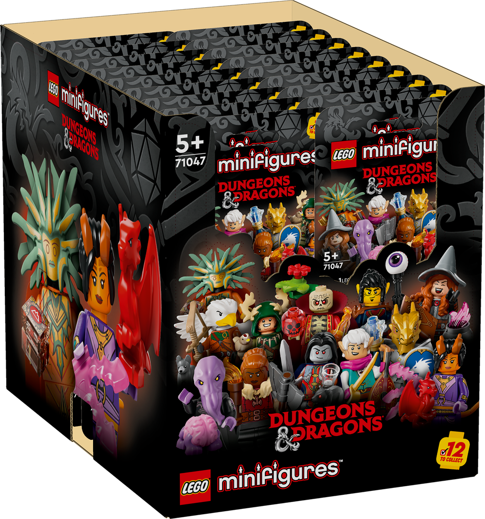 Tilbud på LEGO Minifigures 71047 Dungeons & Dragons - Display Box (36 blindbags) fra ComputerSalg til 780 kr.