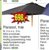 Parasol, træ