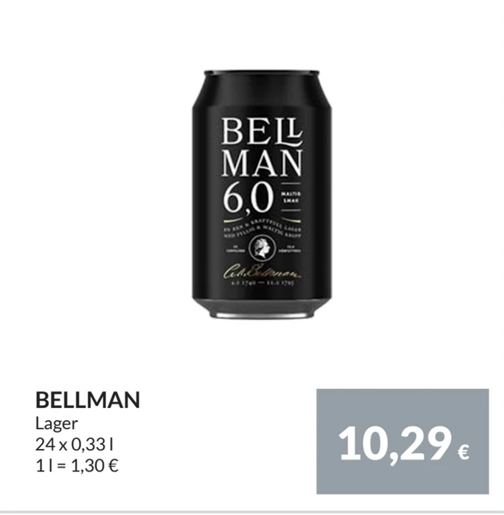 Erbjudanden på BELLMAN från Nielsen Scan-Shop för 10,29 €