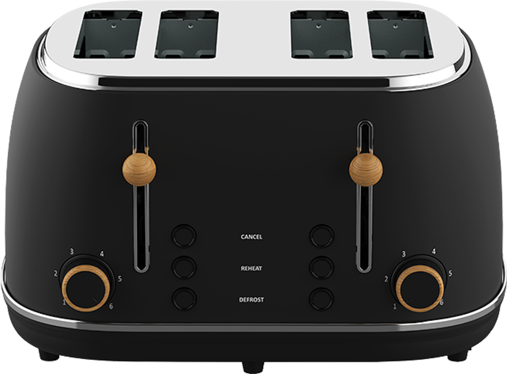 Tilbud på Witt Premium 4-slice Toaster sort 1500 watt (WITT PREMIUM) fra Kop & Kande til 549,95 kr.