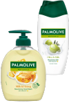 Duschcreme, flytande tvål (Palmolive)