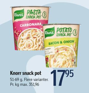 Knorr snack pot