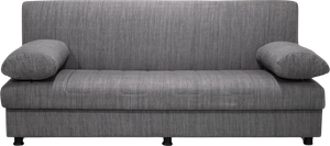 Volta Sovesofa M. 2 Armpuder, Antracit 80 Cm 190 Cm