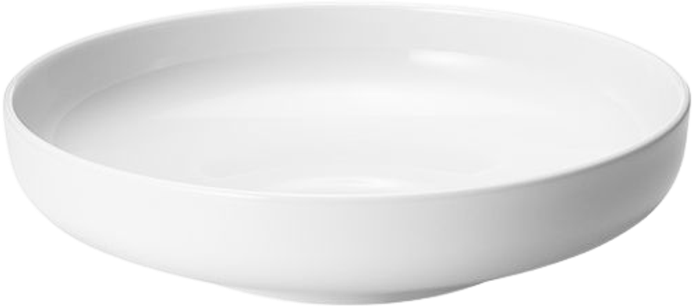 Tilbud på Georg Jensen Koppel Dinnerware hvid dyb tallerken 21 cm fra Kop & Kande til 179,95 kr.