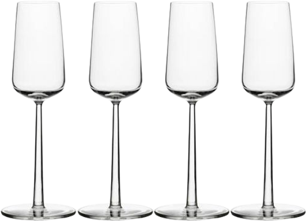 Tilbud på Iittala Essence champagneglas 21 cl 4 stk. fra Kop & Kande til 455,96 kr.