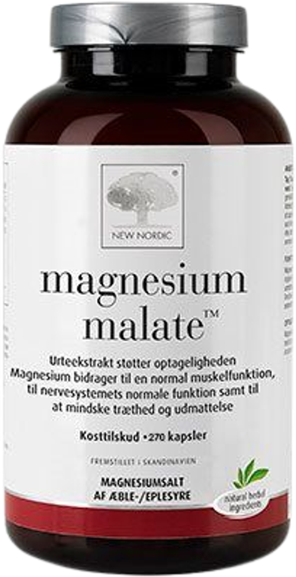 Tilbud på Magnesium malate (New Nordic) fra Helsam til 340 kr.