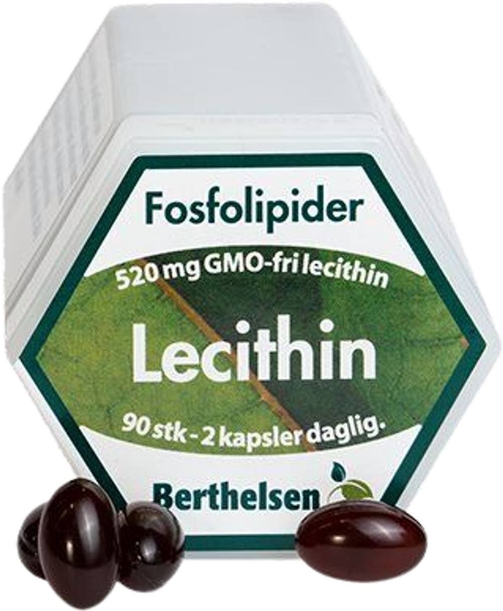 Tilbud på Lecithin (Berthelsen) fra Helsam til 135 kr.