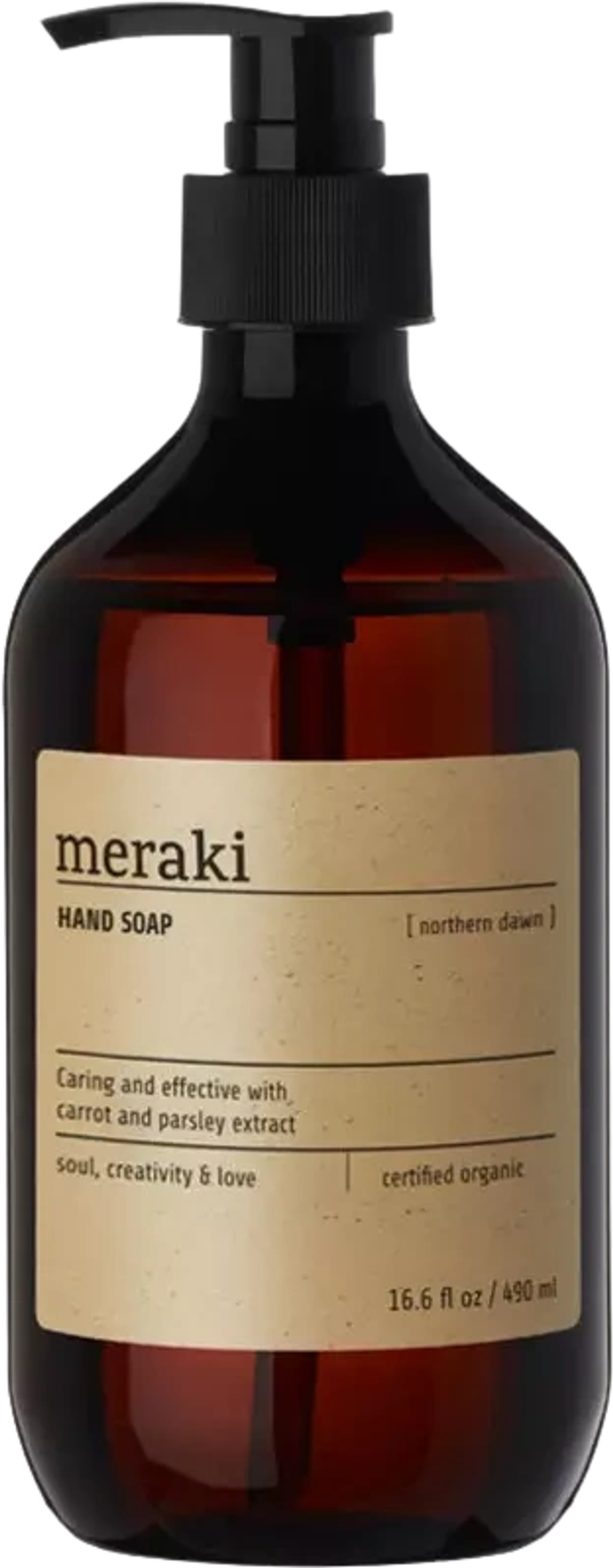 Tilbud på Meraki Hand Soap - Northern Dawn fra NiceHair til 90 kr.