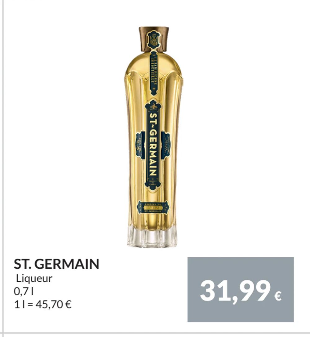 Erbjudanden på ST. GERMAIN från Nielsen Scan-Shop för 31,99 €