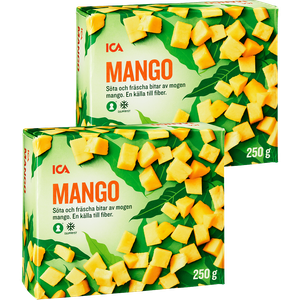 Fryst mango