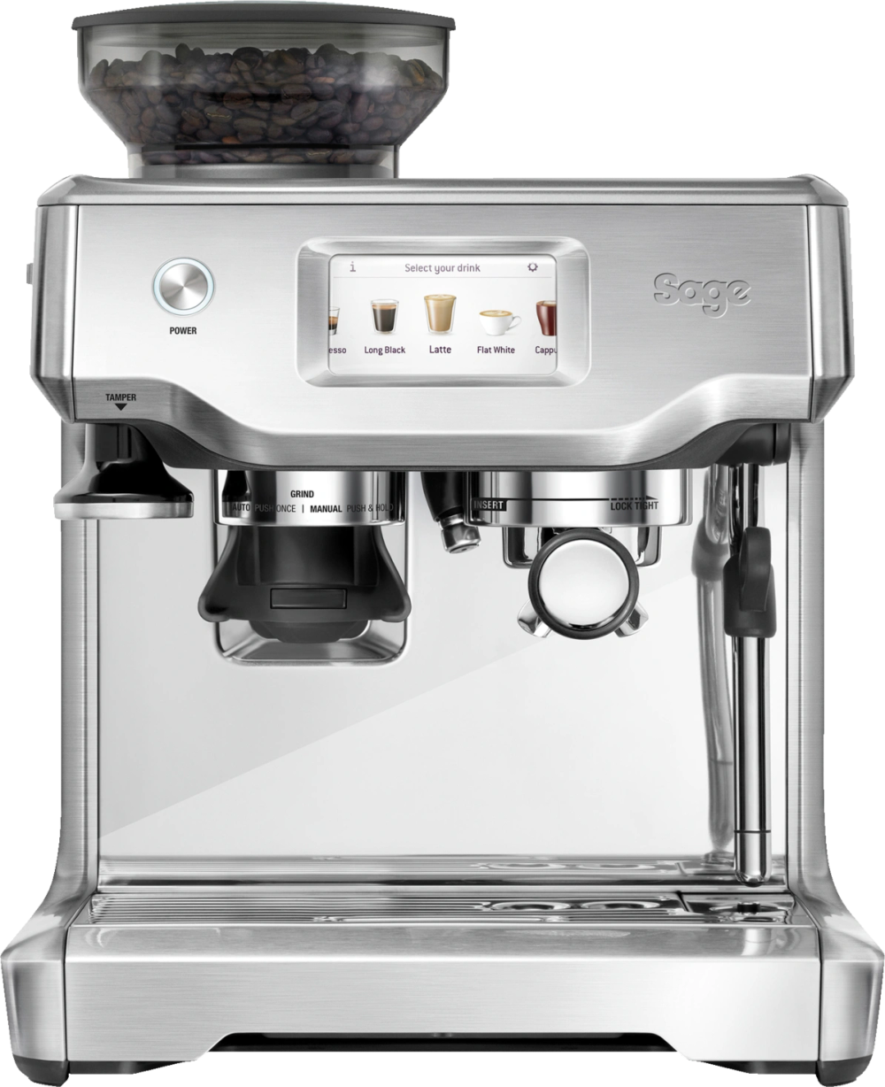 Tilbud på Sage Barista Touch espressomaskine SES880BSS fra Elgiganten til 5.799 kr.