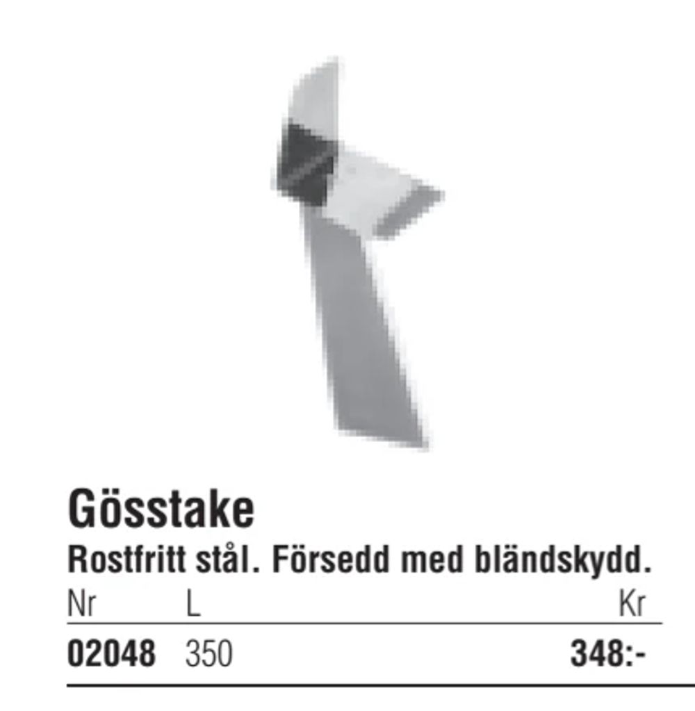 Erbjudanden på Gösstake från Erlandsons Brygga för 348 kr