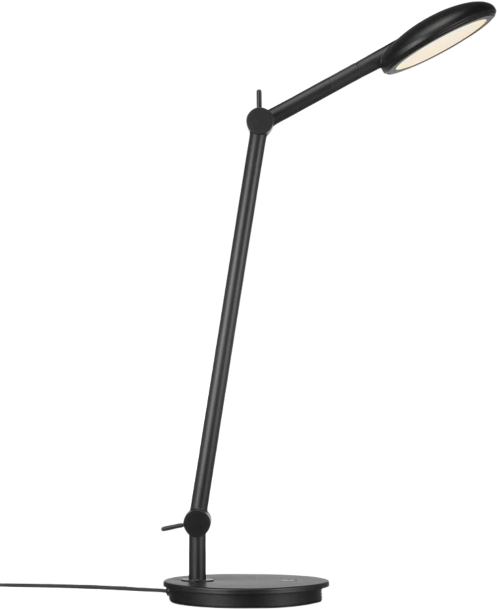 Tilbud på Bend Bordlampe LED H46 cm, Sort (Nordlux) fra Hjem.dk til 529 kr.