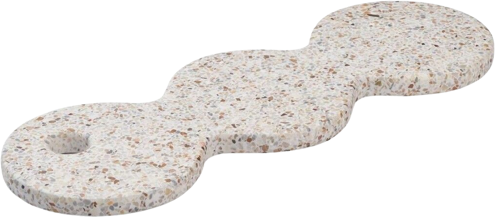 Tilbud på Torino Terrazzo-plade 41x14x1,6 cm, Rød/Beige Terrazzo (Humdakin) fra Hjem.dk til 213 kr.