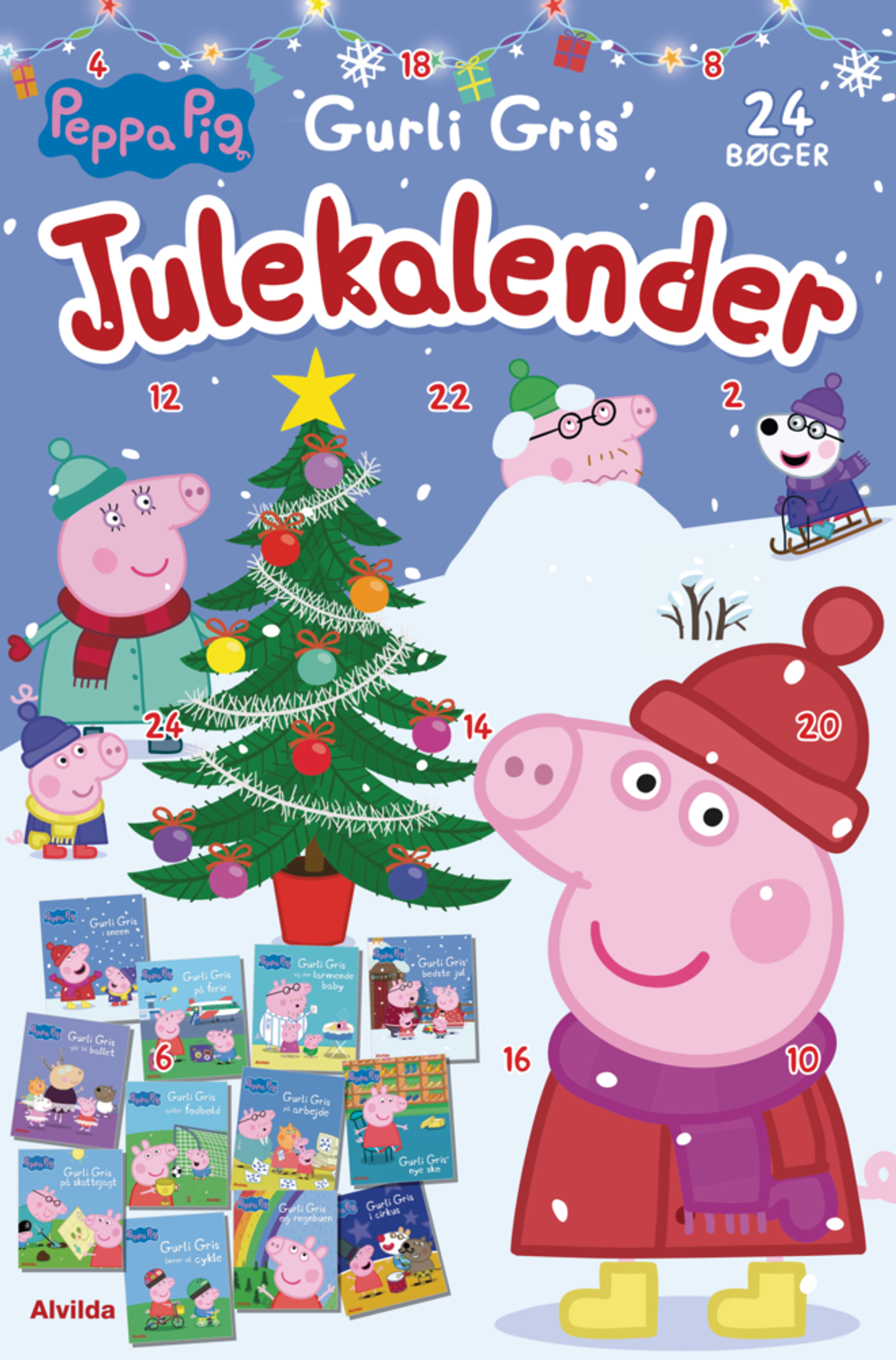 Tilbud på Gurli Gris Historier - Julekalender fra Calle til 120 kr.