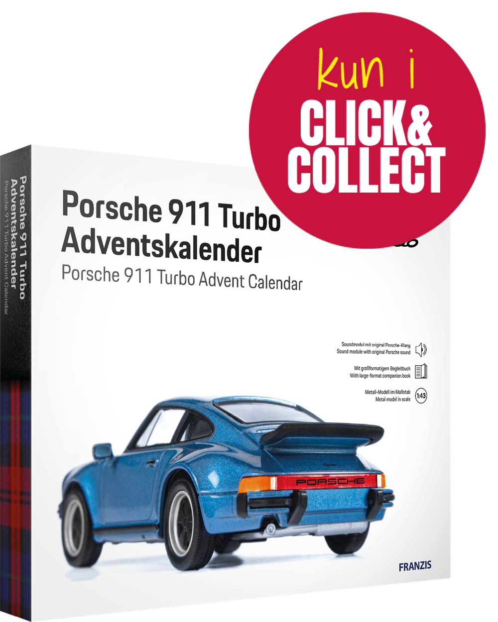 Tilbud på Julekalender Porsche 911 Turbo fra Fleggaard til 399 kr.