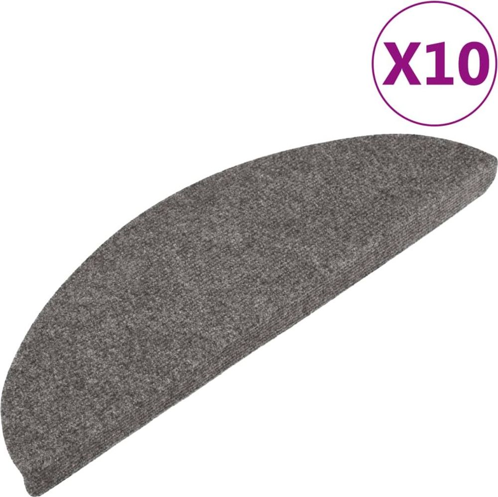 Tilbud på vidaXL Selvklebende trappematter 15 stk 56x17x3 cm grå fra vidaXL.no til 589 kr