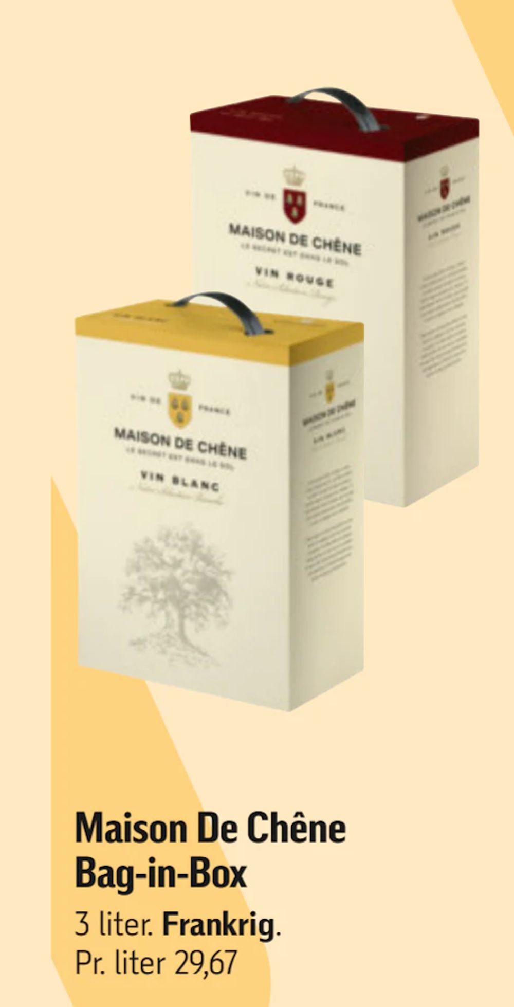 Tilbud på Maison De Chêne Bag-in-Box fra føtex til 89 kr.