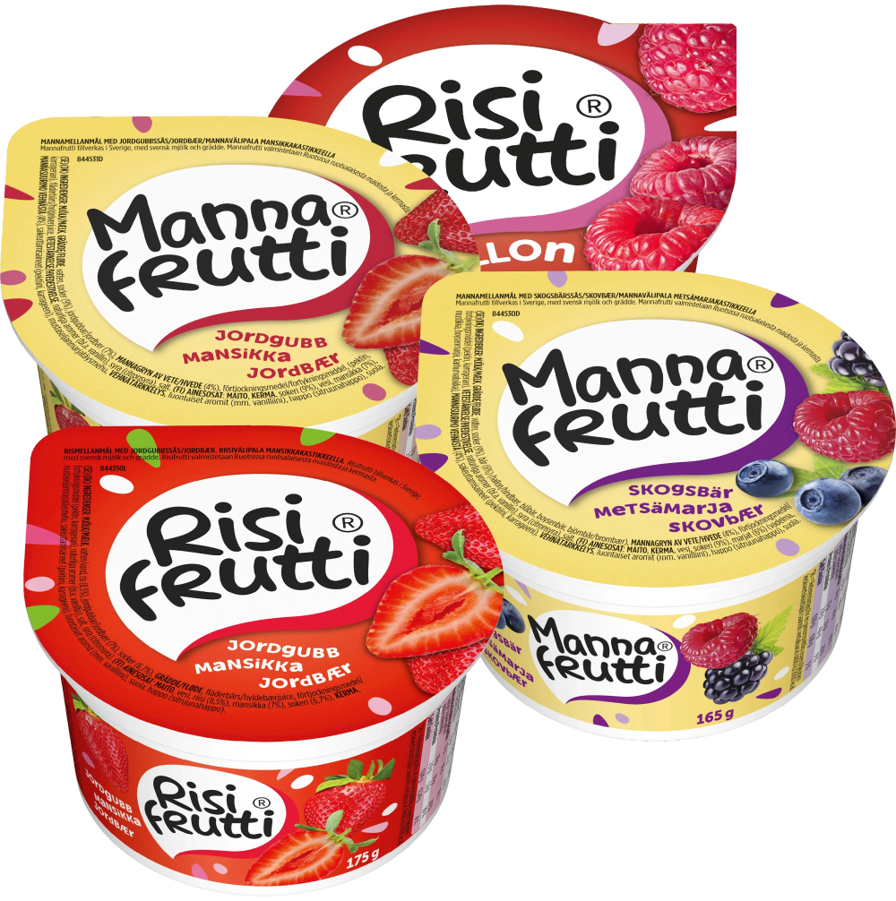 Erbjudanden på Risifrutti, Mannafrutti (RisiFrutti) från ICA Kvantum för 42 kr