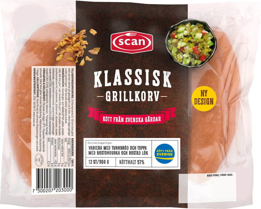 Erbjudanden på Grillkorv (Scan) från ICA Maxi Stormarknad för 55 kr