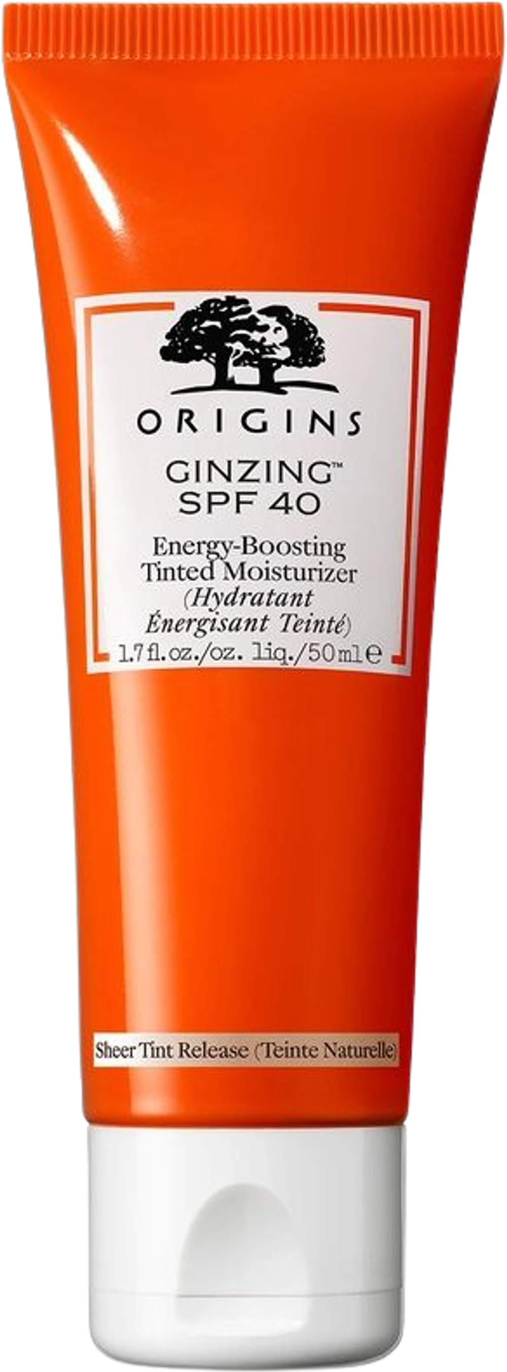 Tilbud på Origins GinZing SPF 40 Energy-Boosting Tinted Moisturizing Face Cream fra NiceHair til 283,50 kr.