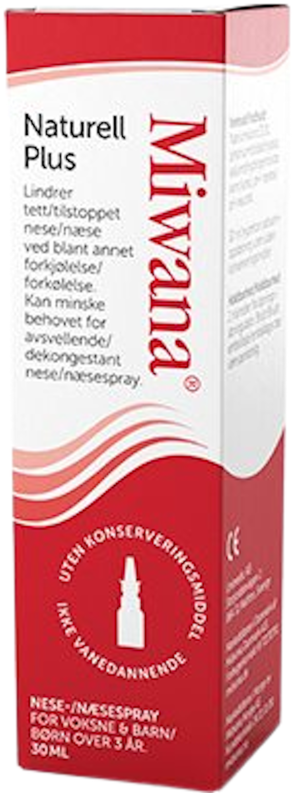 Tilbud på Næsespray Naturel Plus (Miwana) fra Helsam til 37 kr.